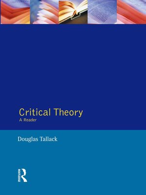 cover image of Critical Theory